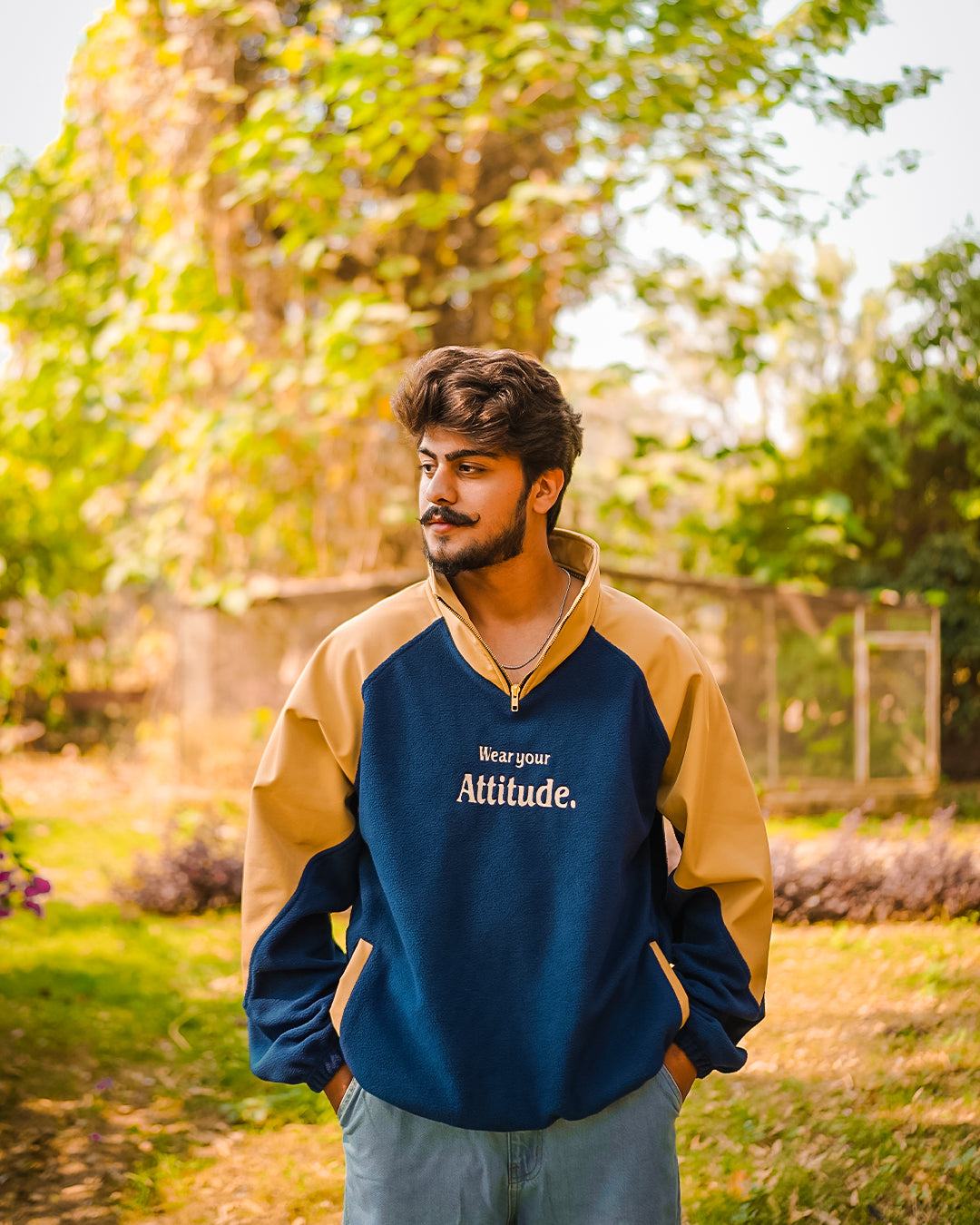 Polar fleece zip up