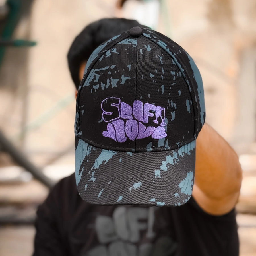 Purple Graphic Cap – Stylish Caps for Men