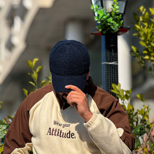 Blue Sherpa Cap