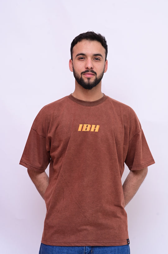IBH Stone-Washed Oversized Graphic T-Shirt
