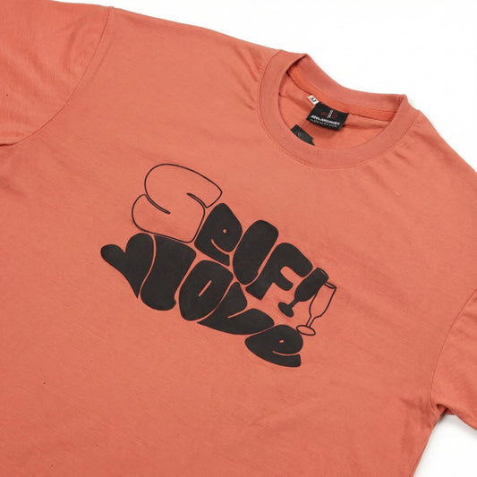 Soft Peach Self Love T-Shirt.